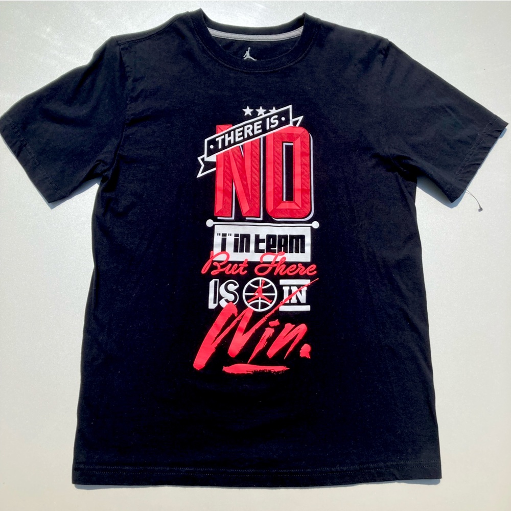 JORDAN Black Infared T Shirt Size S